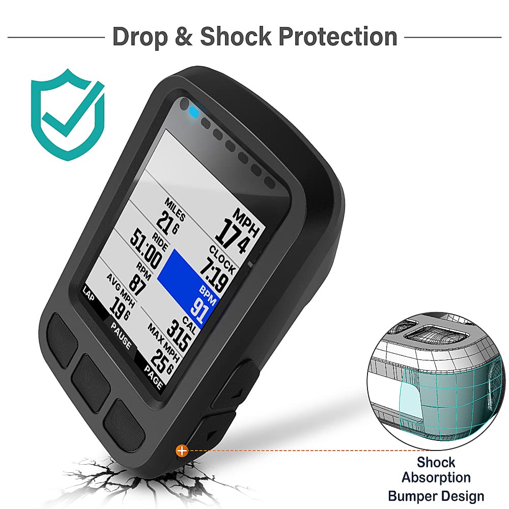 Amazon.co.jp: TUSITA シリコンケース Wahoo Elemnt Bolt V2対応