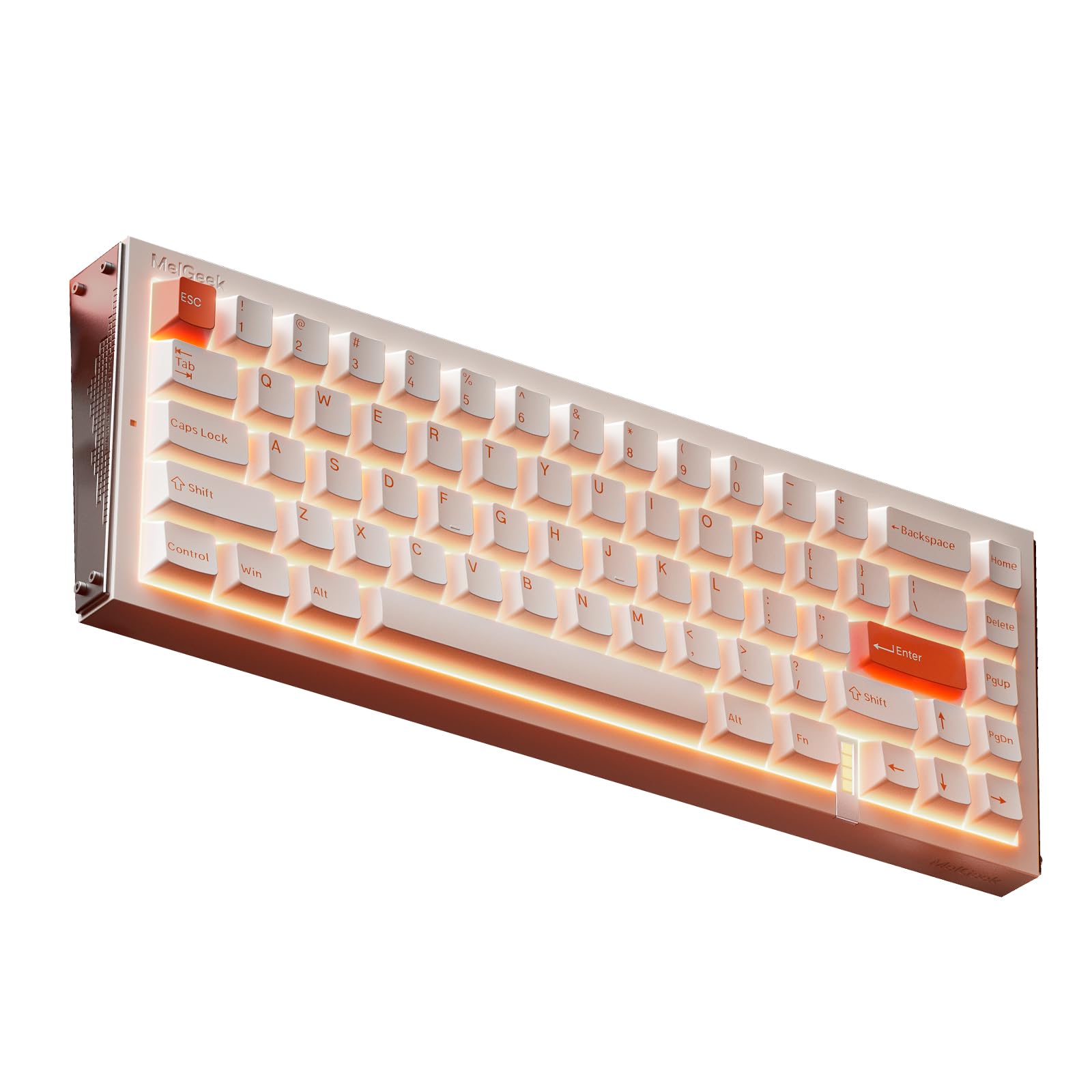 Amazon | MelGeek REAL67 有線キーボード、US英語配列、RGB搭載