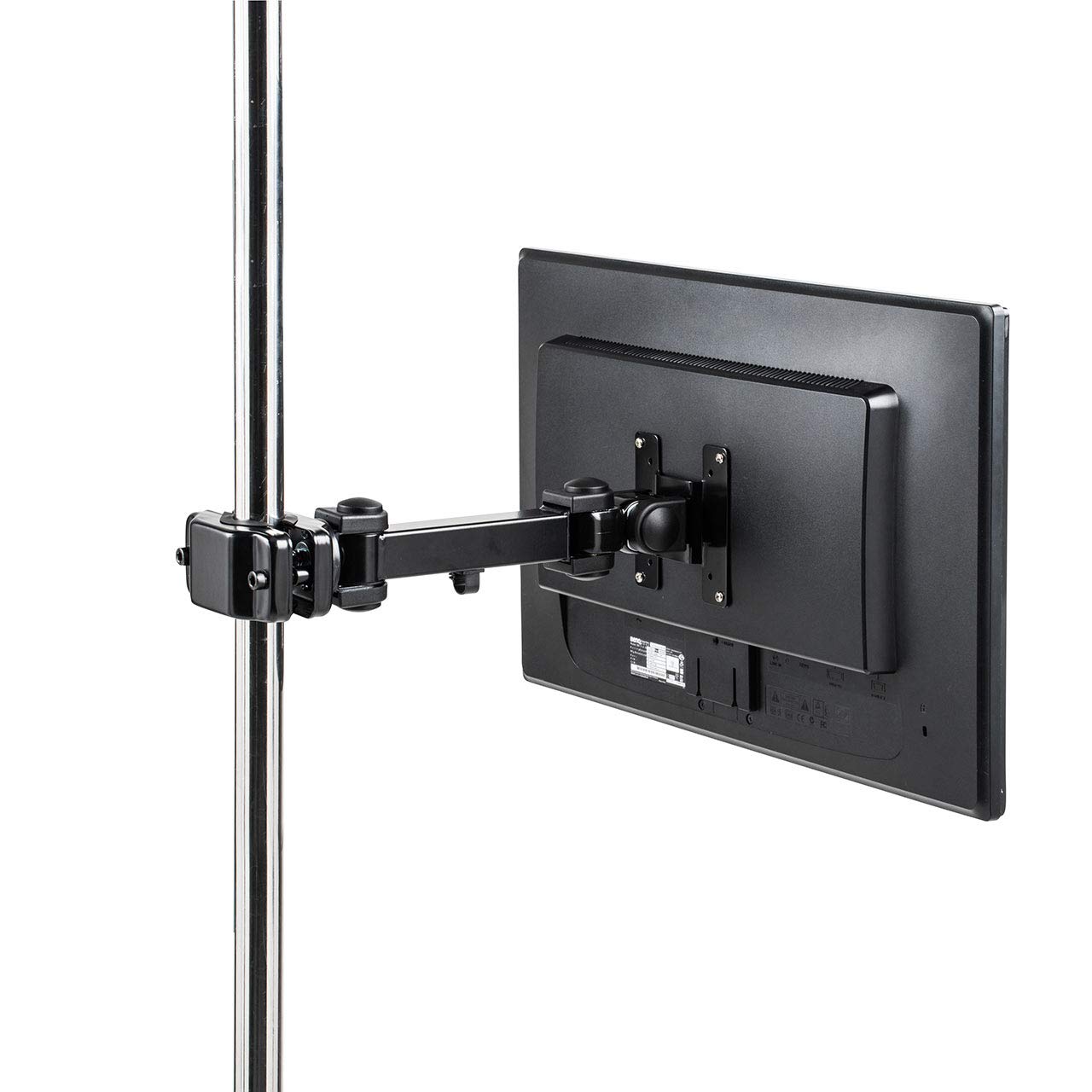 Amazon.co.jp: サンワダイレクト モニターアーム ポール取付 34インチ