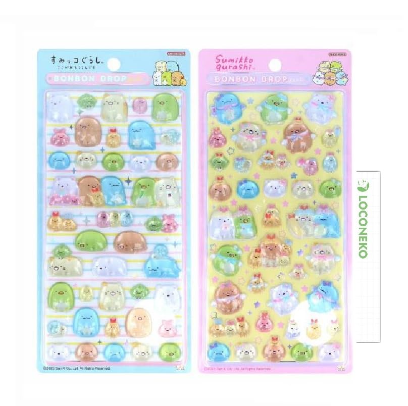 Amazon.co.jp: サンスター文具 ボンボンドロップシール すみっコぐらし