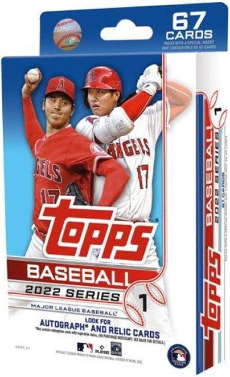 Amazon.co.jp: MLB 2022 Topps Series 1 Baseball Hanger Box トップス
