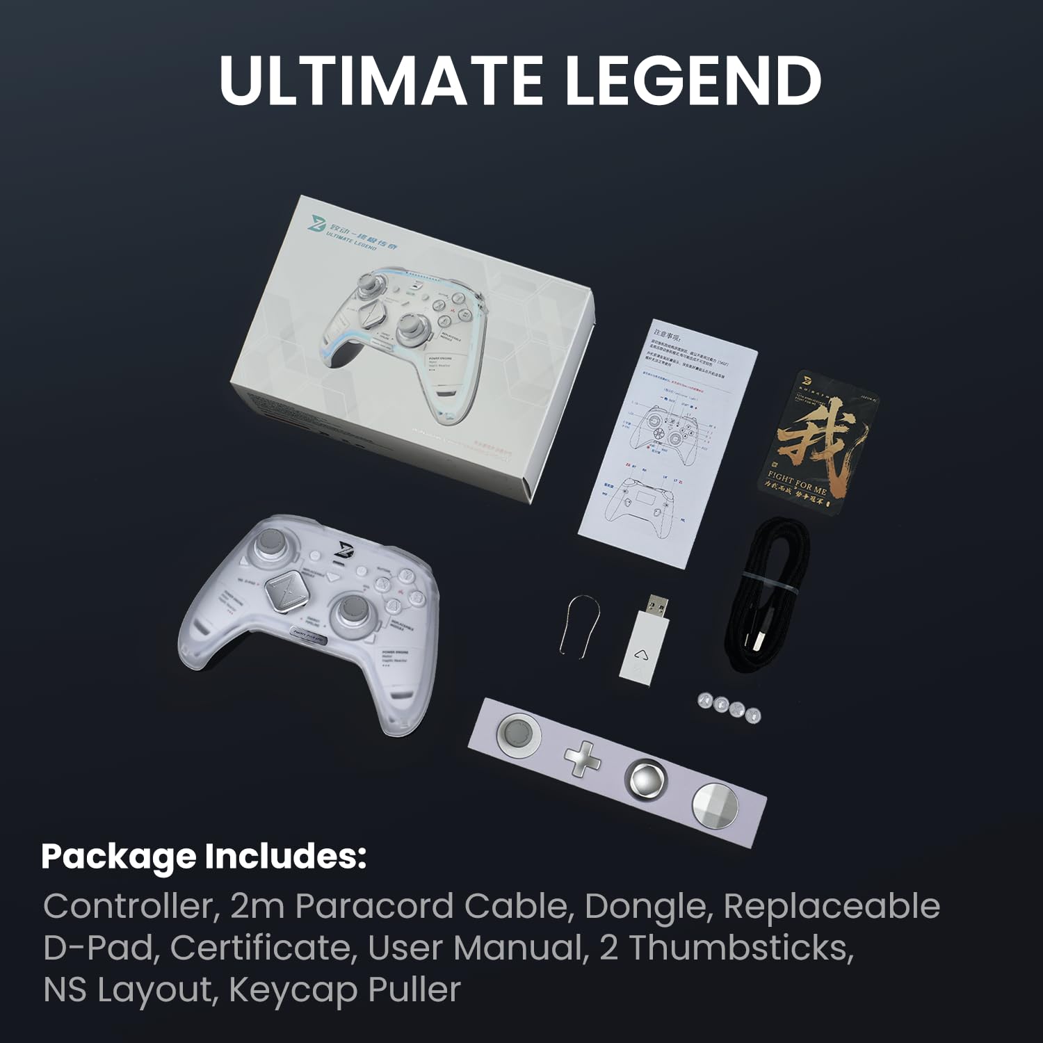 ZD Ultimate Legend Wireless Controller Instruction Manual