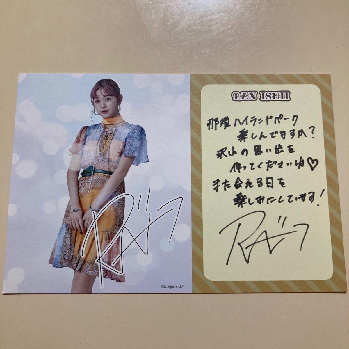 hearts2hearts 日本 サイン会 ステラ ポストカード hearts2hearts 日本