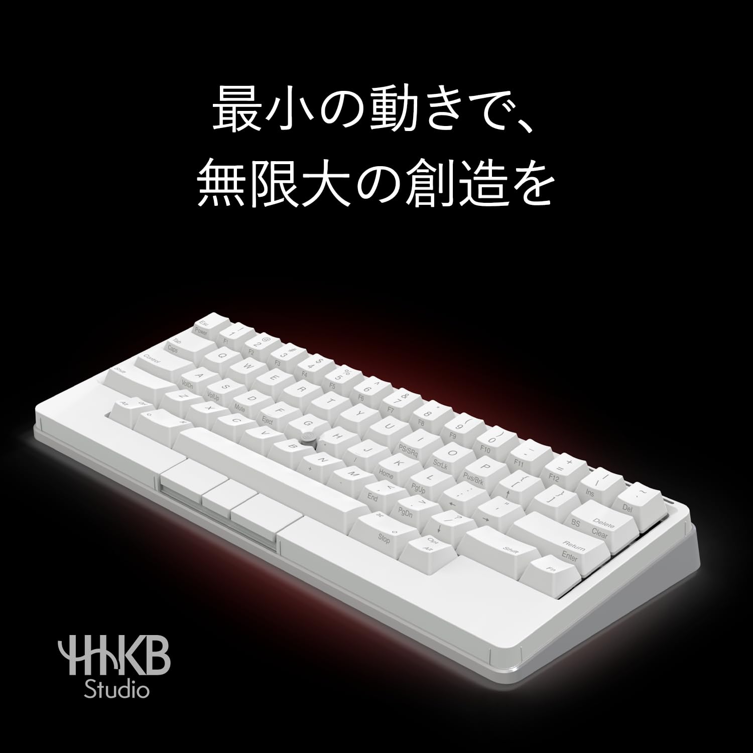 Amazon | PFU キーボード HHKB Studio 英語配列／雪 （ポインティング