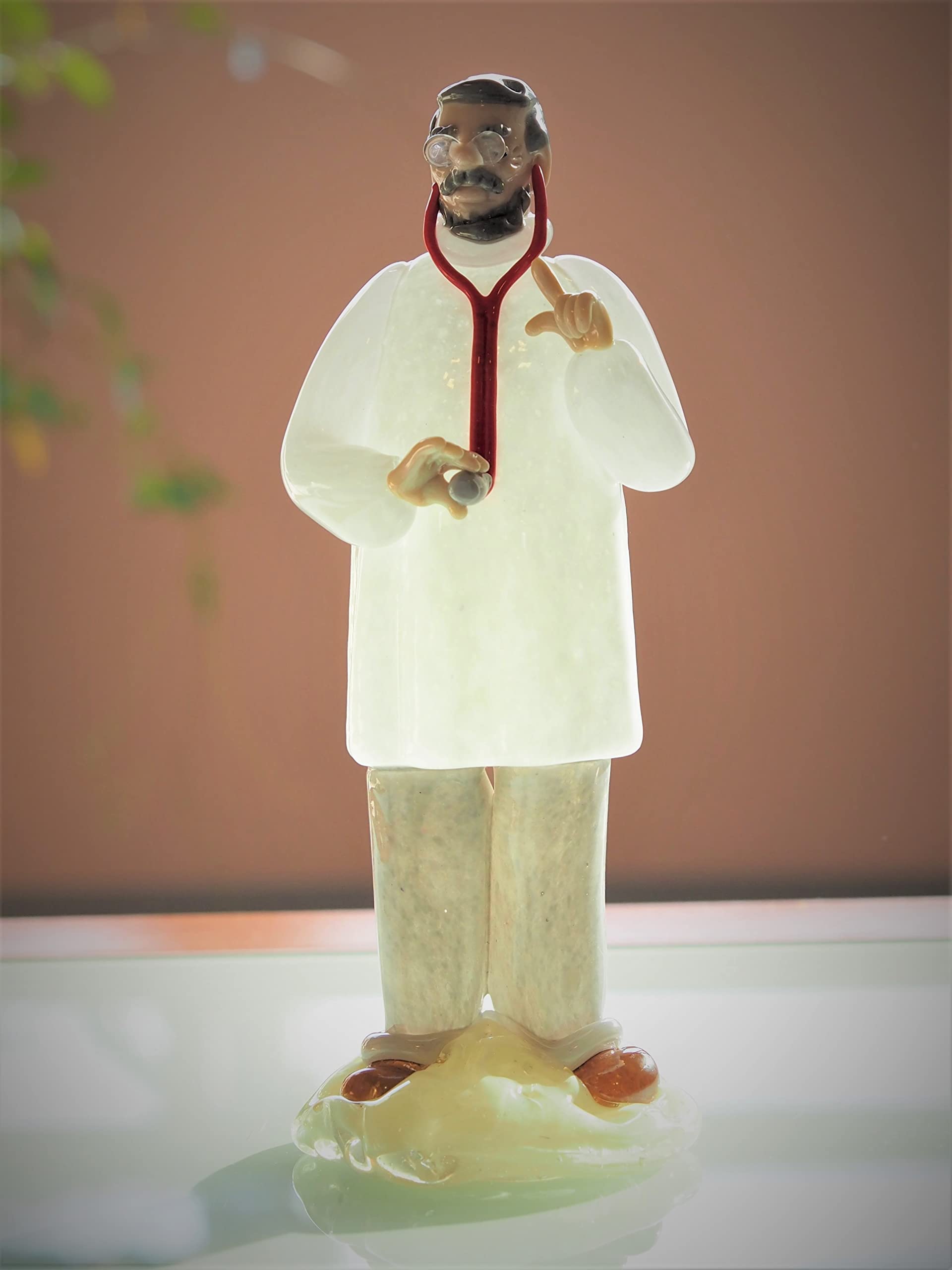 Amazon.co.jp: ボヘミアングラス ガラス人形 ドクター人形 シリーズ