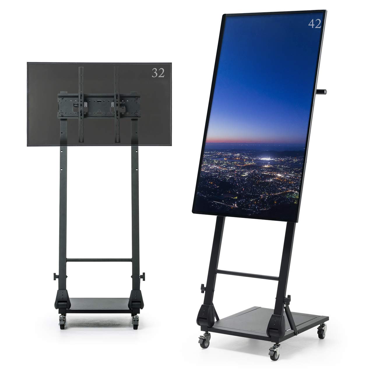 Amazon.co.jp: イーサプライ テレビスタンド 【※スタンドのみ