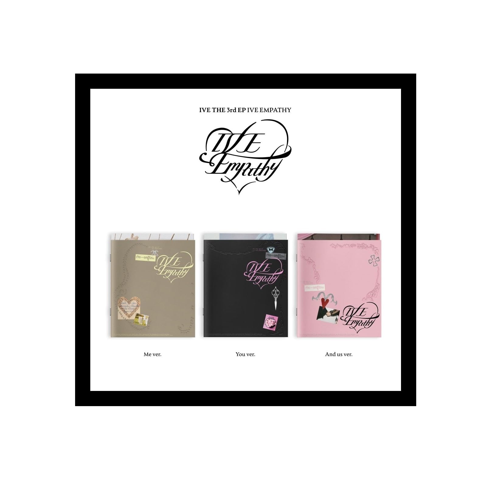 Amazon.co.jp: アイブ Ive Empathy 3rd EP アルバム [韓国盤] (Random