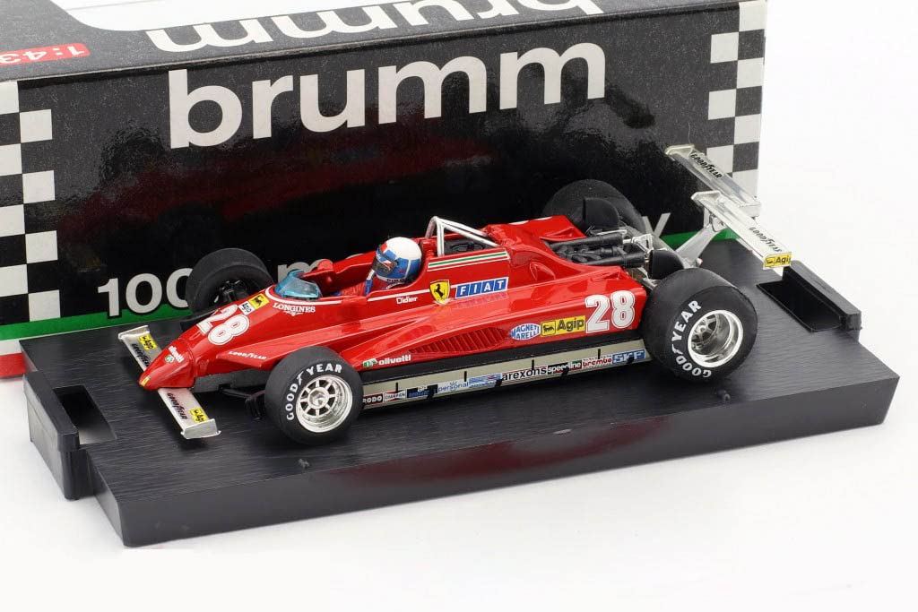 Amazon | ブルム 1/43 フェラーリ 126C2 ディディエ ピローニ フィギア
