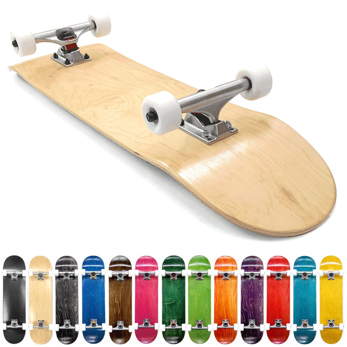 Amazon | スケートボード SHOP SUNABE オリジナル 組立済みスケボー