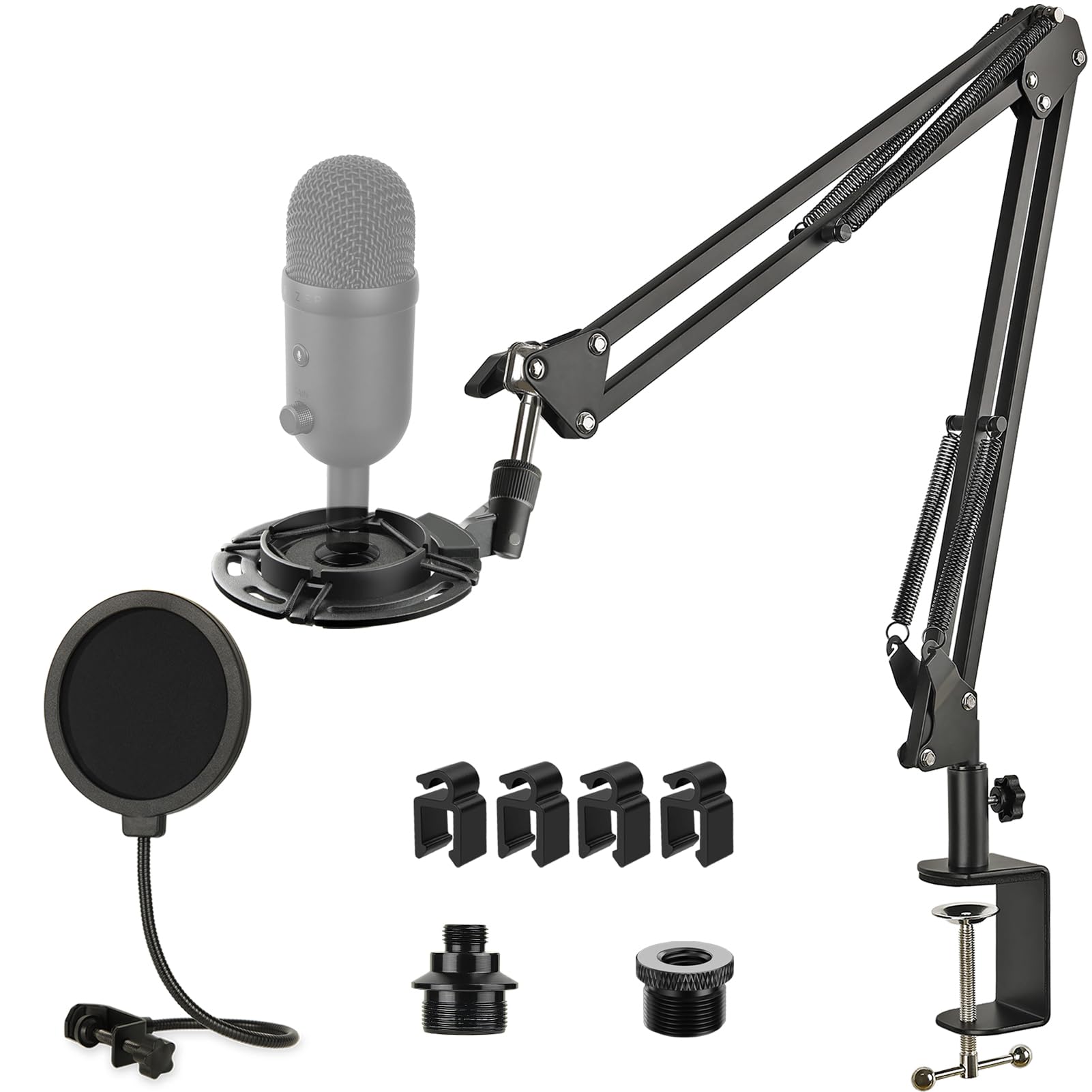 Amazon.com: Mic Boom Arm for Razer Seiren V2 X, Adjustable