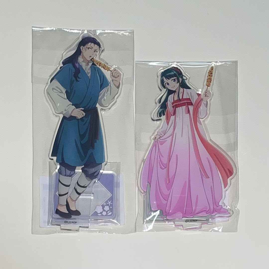 Amazon.co.jp: 薬屋のひとりごと 猫猫 壬氏 まるくじ 街歩き アクリル