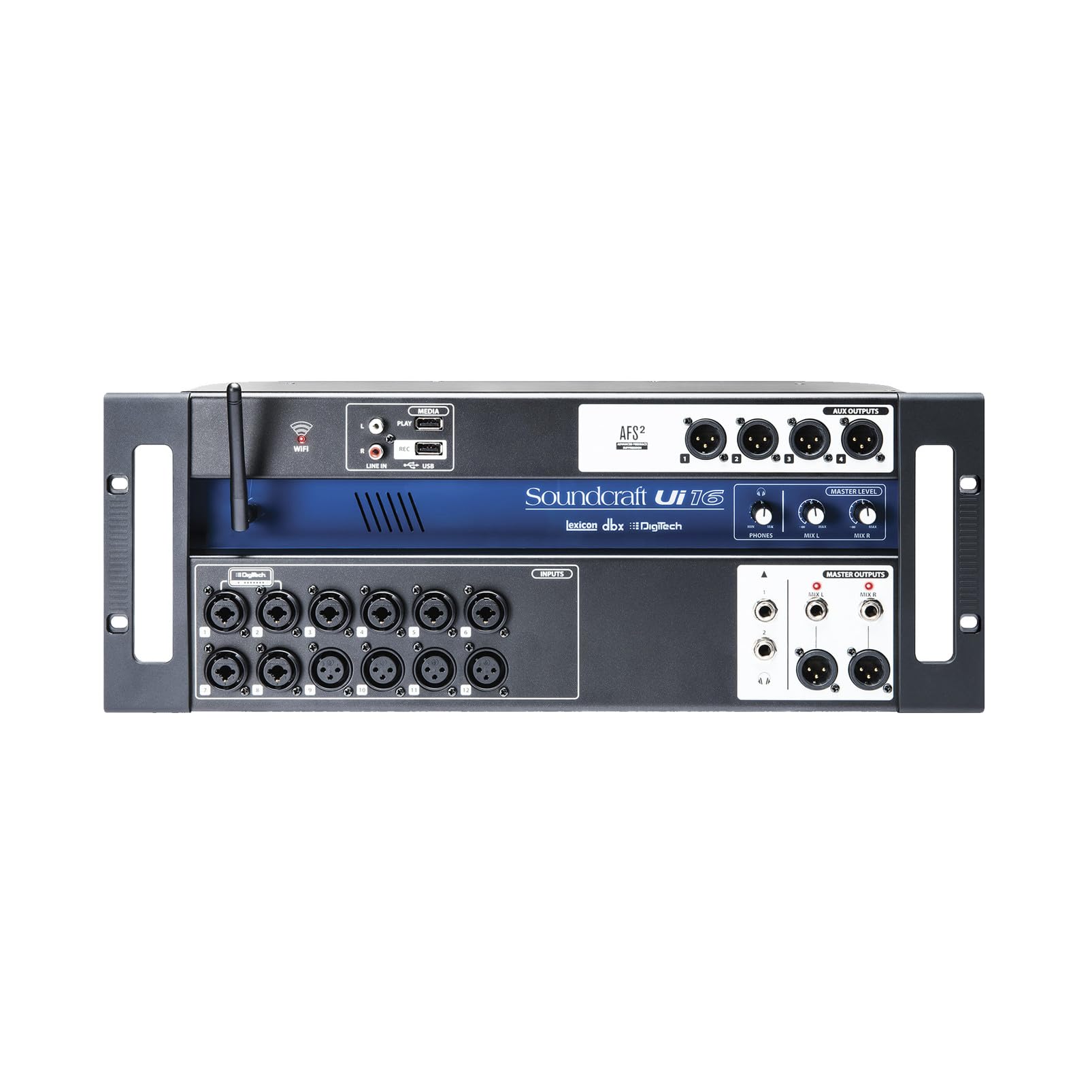 Soundcraft Ui16 Remote-Controlled 16-Input Digital Mixer : Amazon
