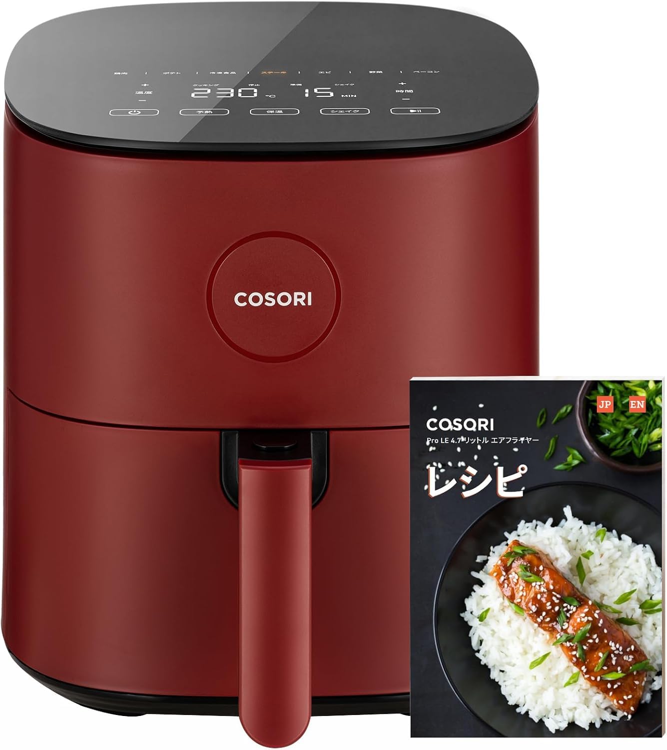 Amazon.co.jp: COSORI コソリ ノンフライヤー 4.7L 大容量 家庭用 電気
