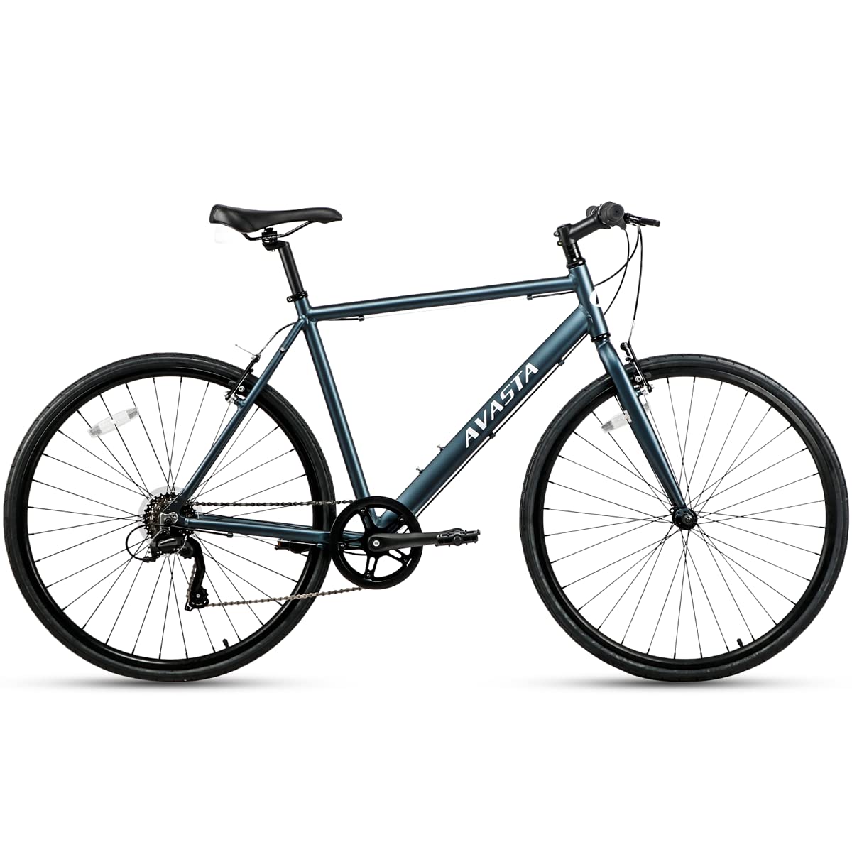 Amazon | AVASTA クロスバイク 自転車 700c 7段変速 軽量アルミ製 適用