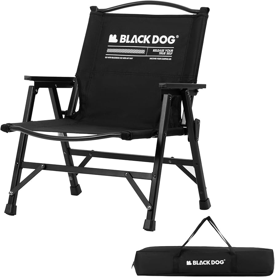 Amazon.co.jp: 【公式】BLACKDOG アウトドアチェア 折り畳み組み立て式