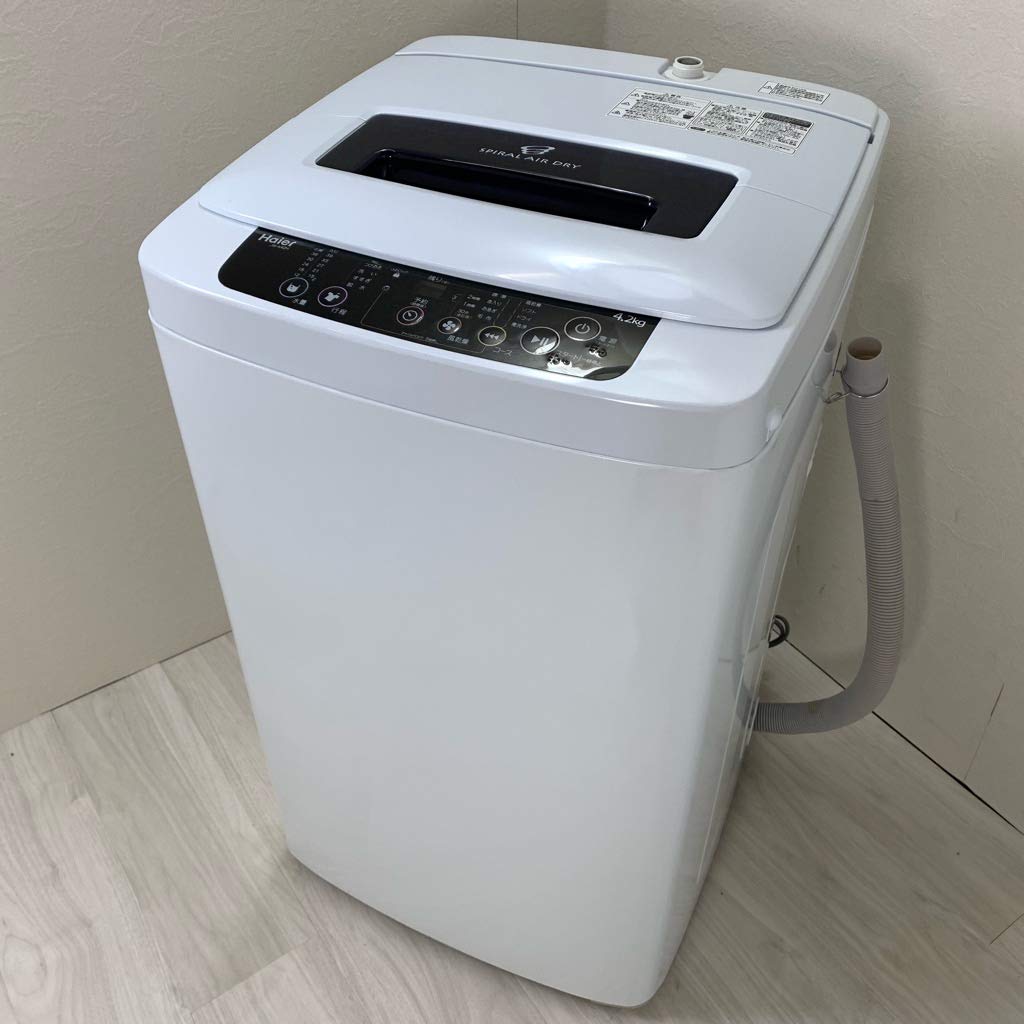 Amazon.co.jp: ハイアール 4.2kg 全自動洗濯機 ブラックHaier JW-K42H