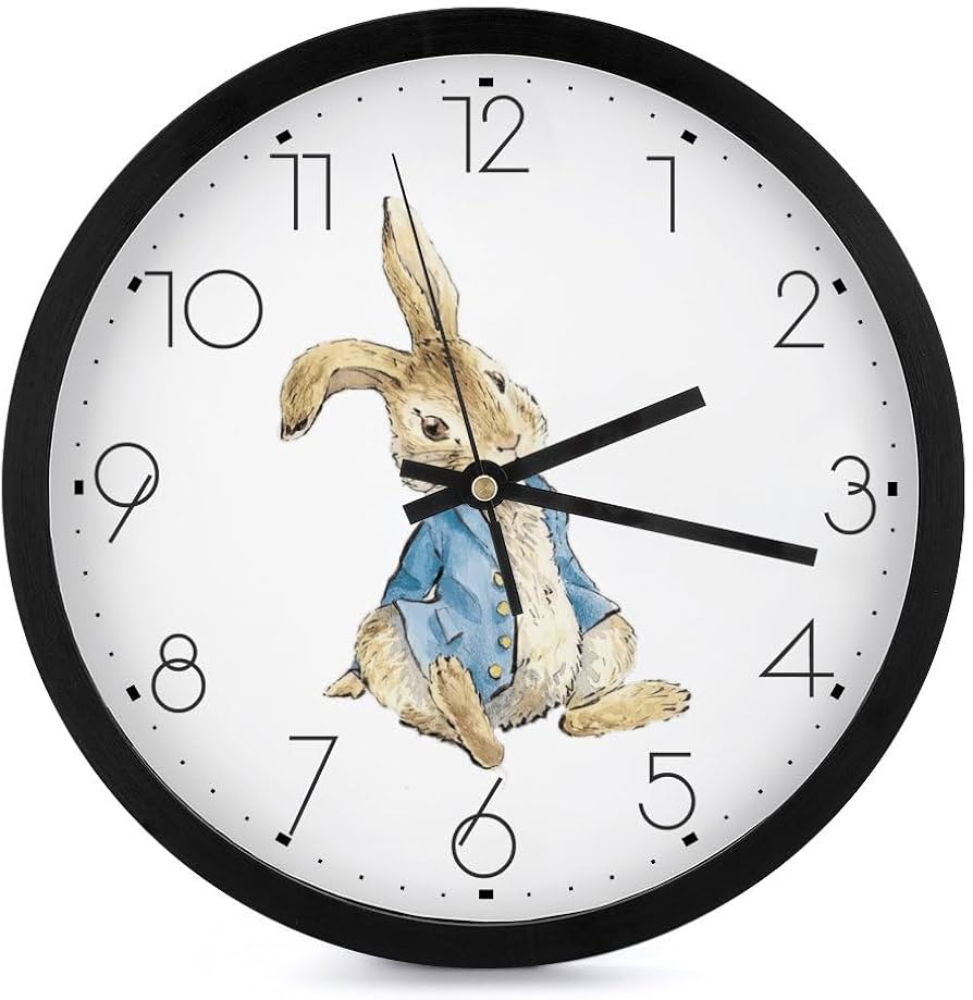 Amazon.co.jp: 時計 ピーターラビット 掛け時計 かけ時計 壁掛け時計