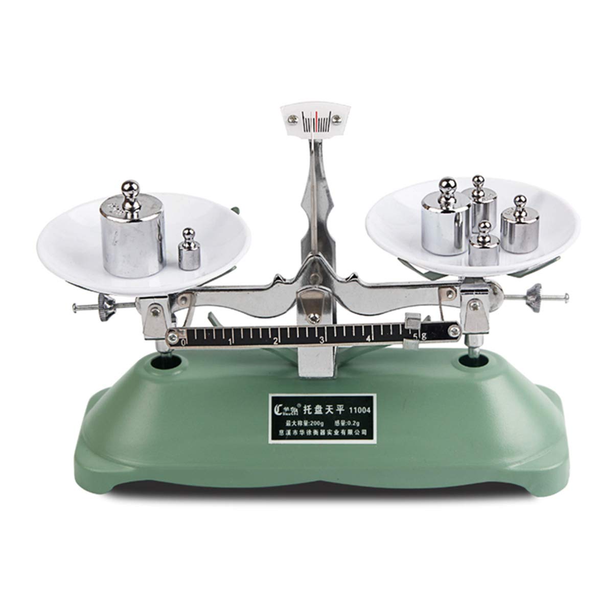 Amazon | Waymall 上皿天秤 分銅 200g 実験 測定 秤量 上皿てんびん
