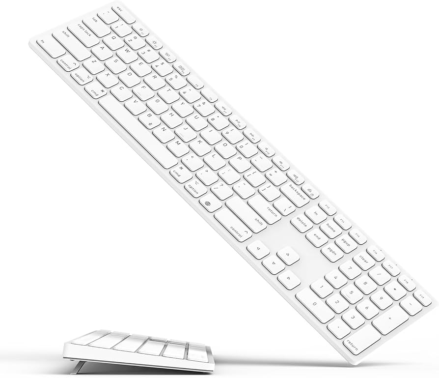 Amazon.com: Wireless Bluetooth Keyboard with Numeric Keypad for
