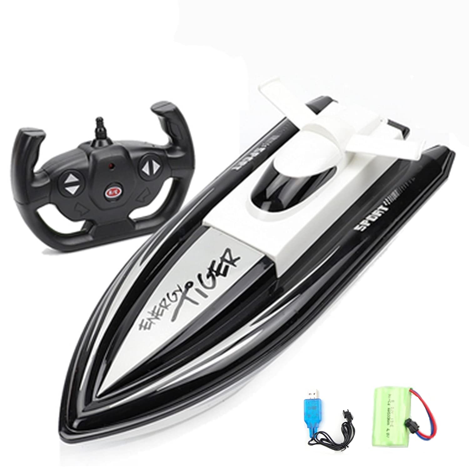 Amazon.co.jp: RCスピードボート ラジコンボート 新バージョン 電動