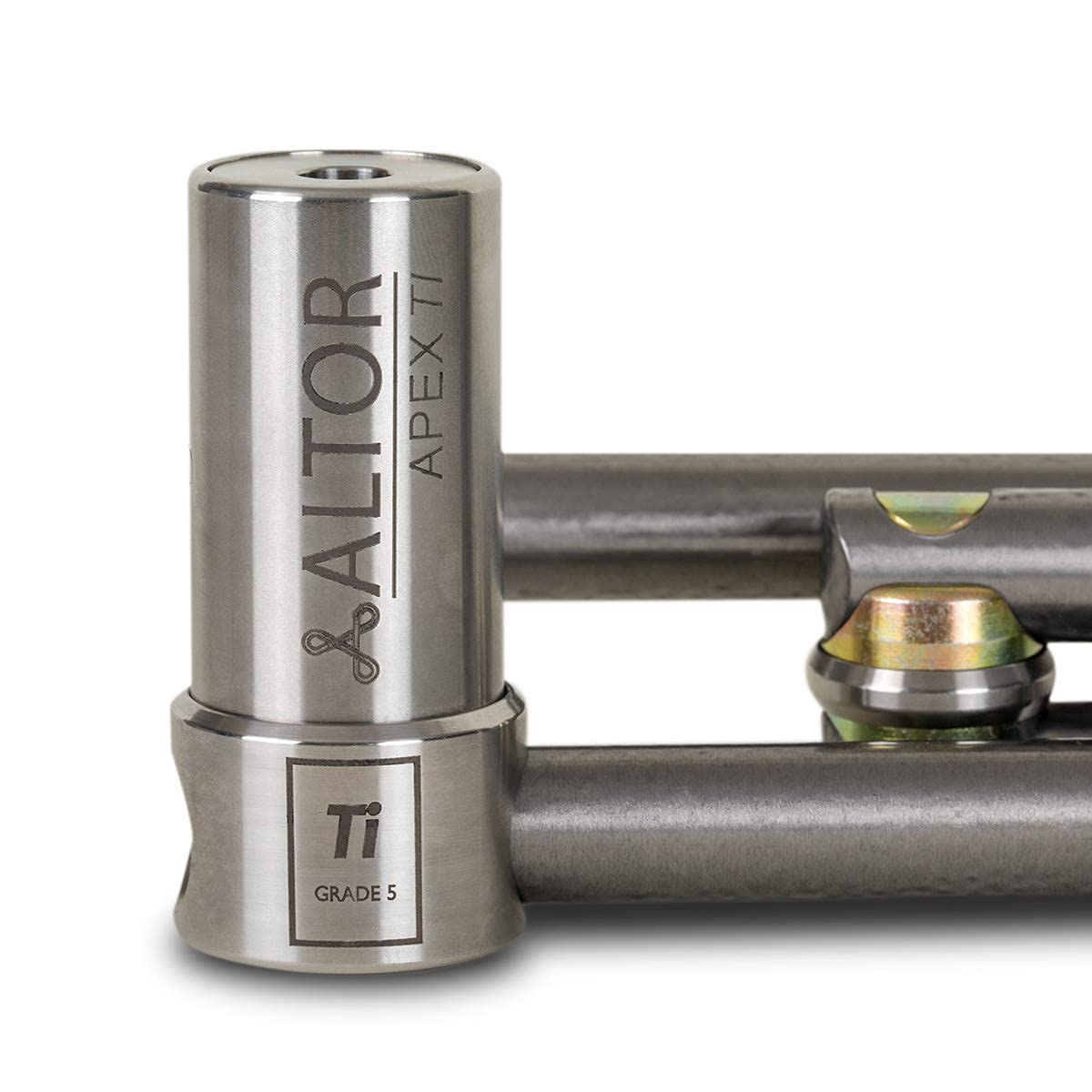 Amazon.co.jp: APEX TI - 軽量チタン折りたたみ自転車ロック