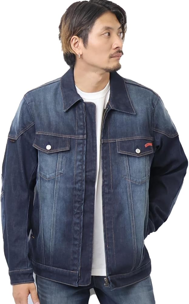 Amazon.co.jp: [エドウィン] アウター バイク用 ライダースデニム