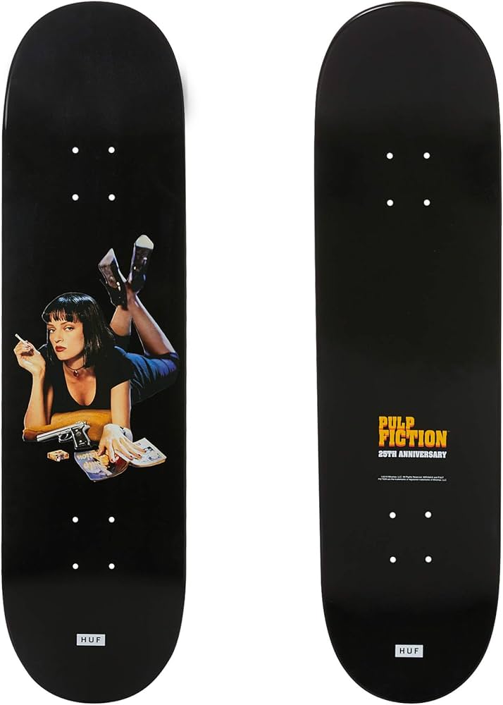 HUF x Pulp Fiction Skateboard Deck 8.25