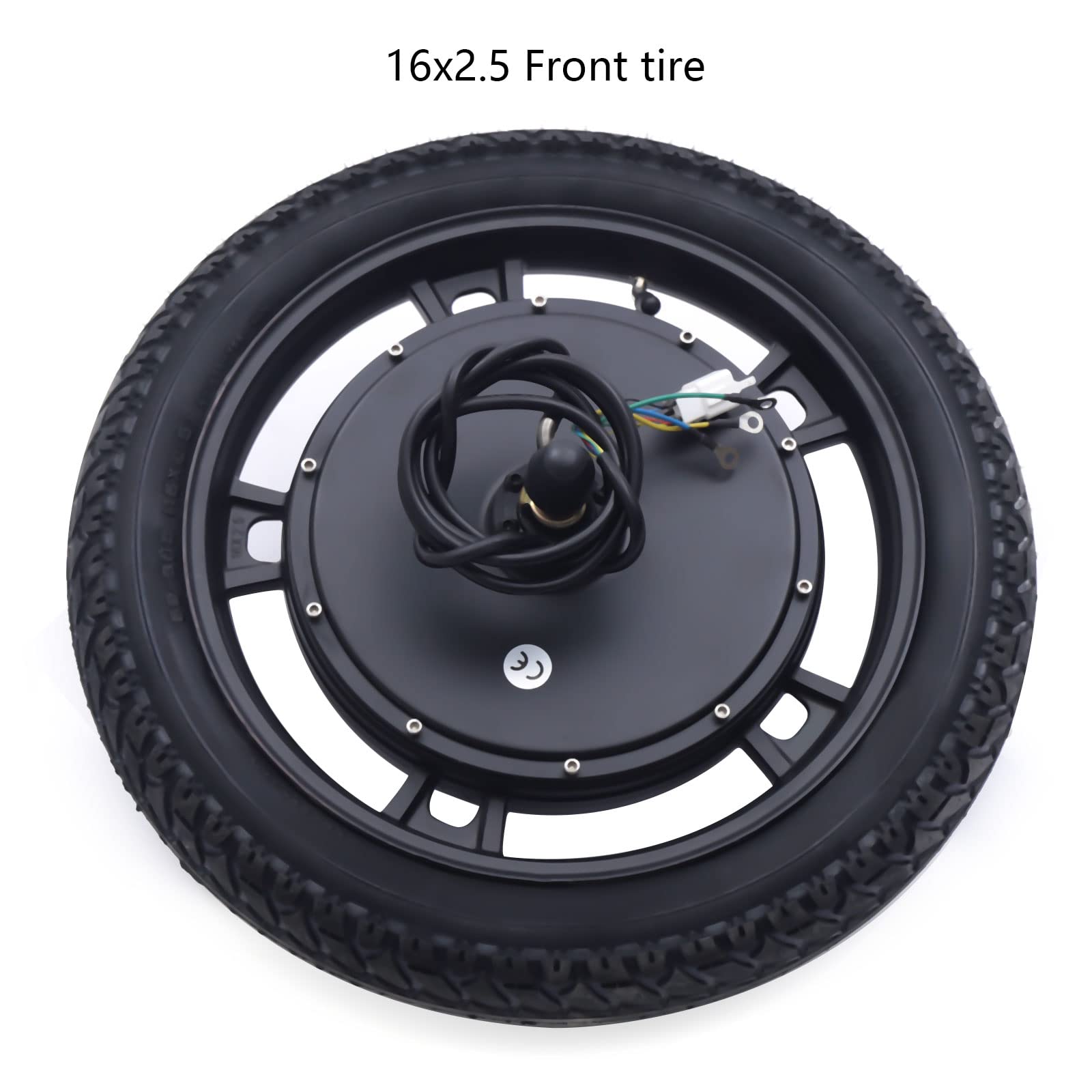 Amazon.co.jp: 16インチ 電動バイクフロントホイール、48V 1000W 電動