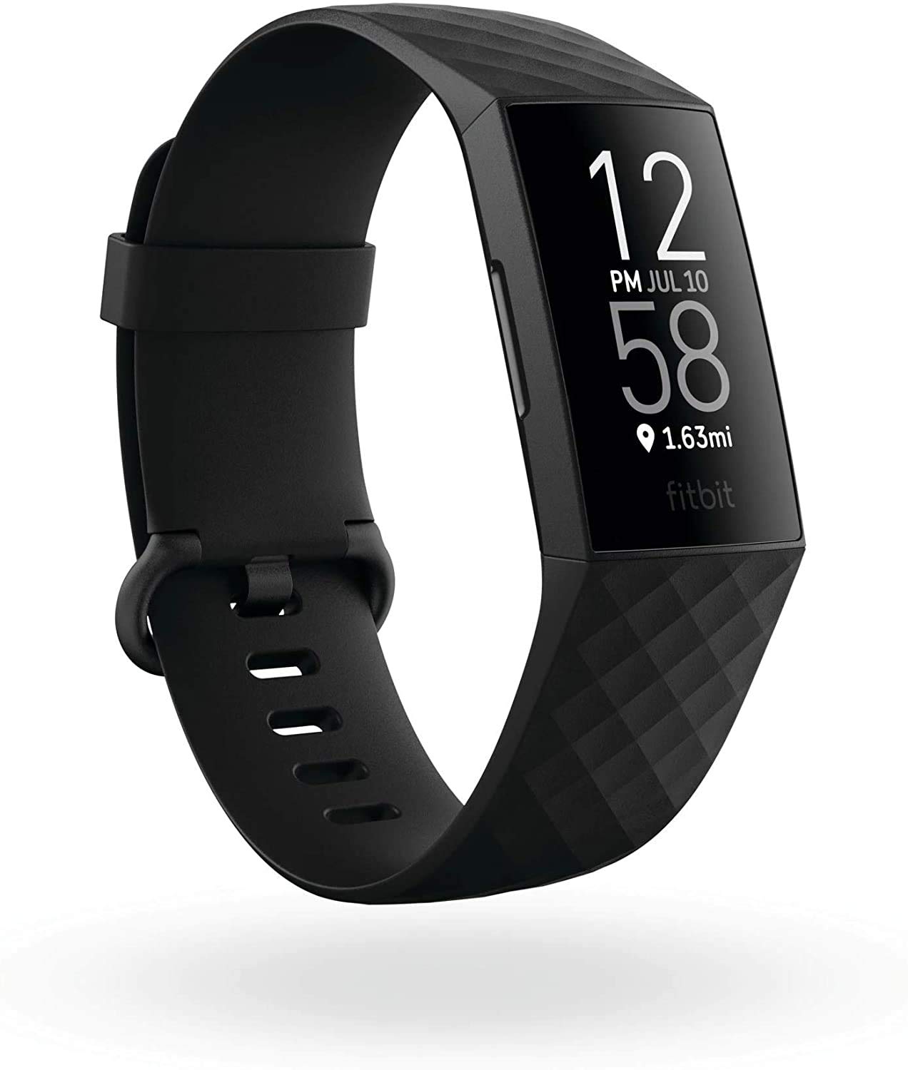 Amazon.com: Fitbit Charge 4 Black Advanced Fitness Tracker