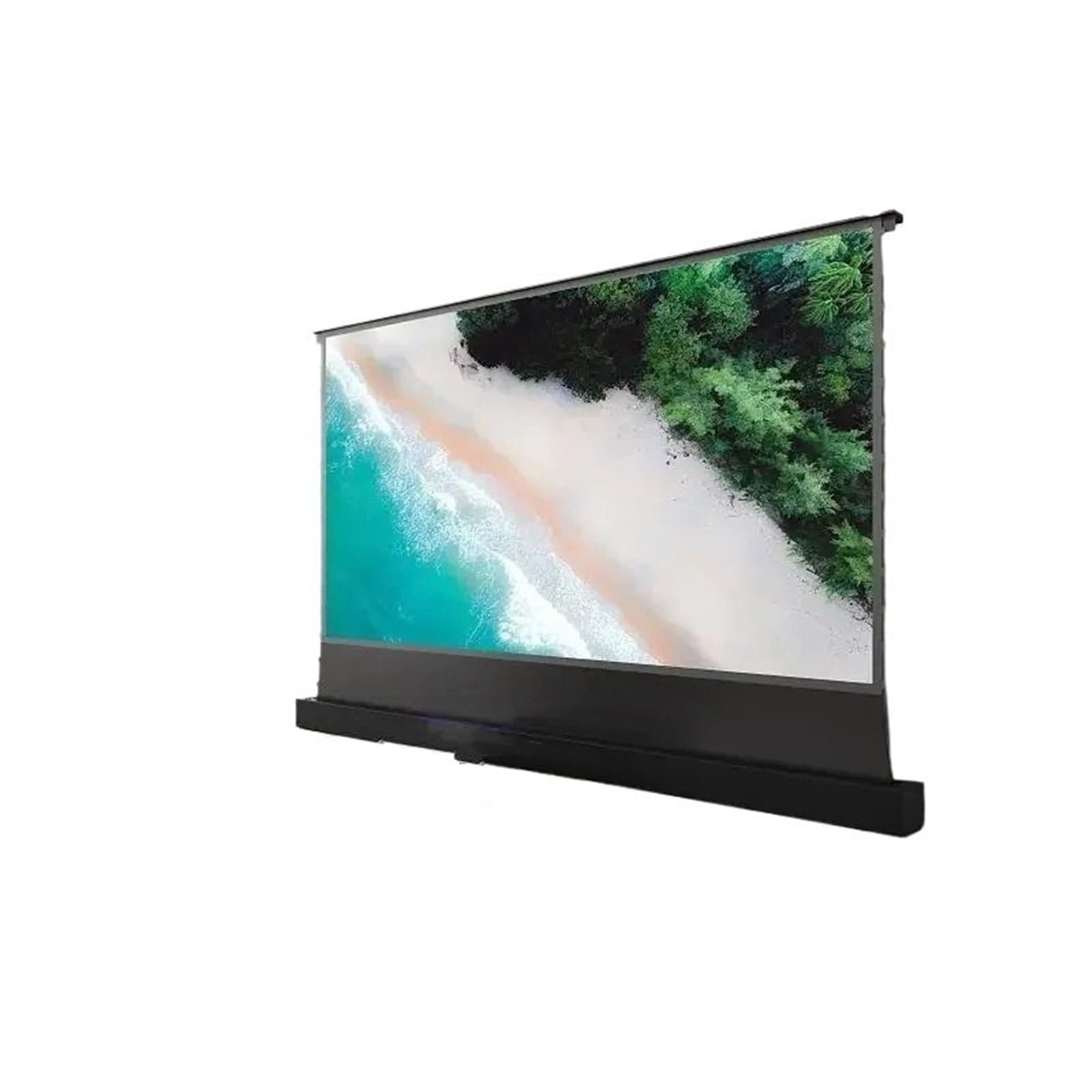 Amazon.co.jp: 最大 150 インチ ALR プロジェクタースクリーン電動床