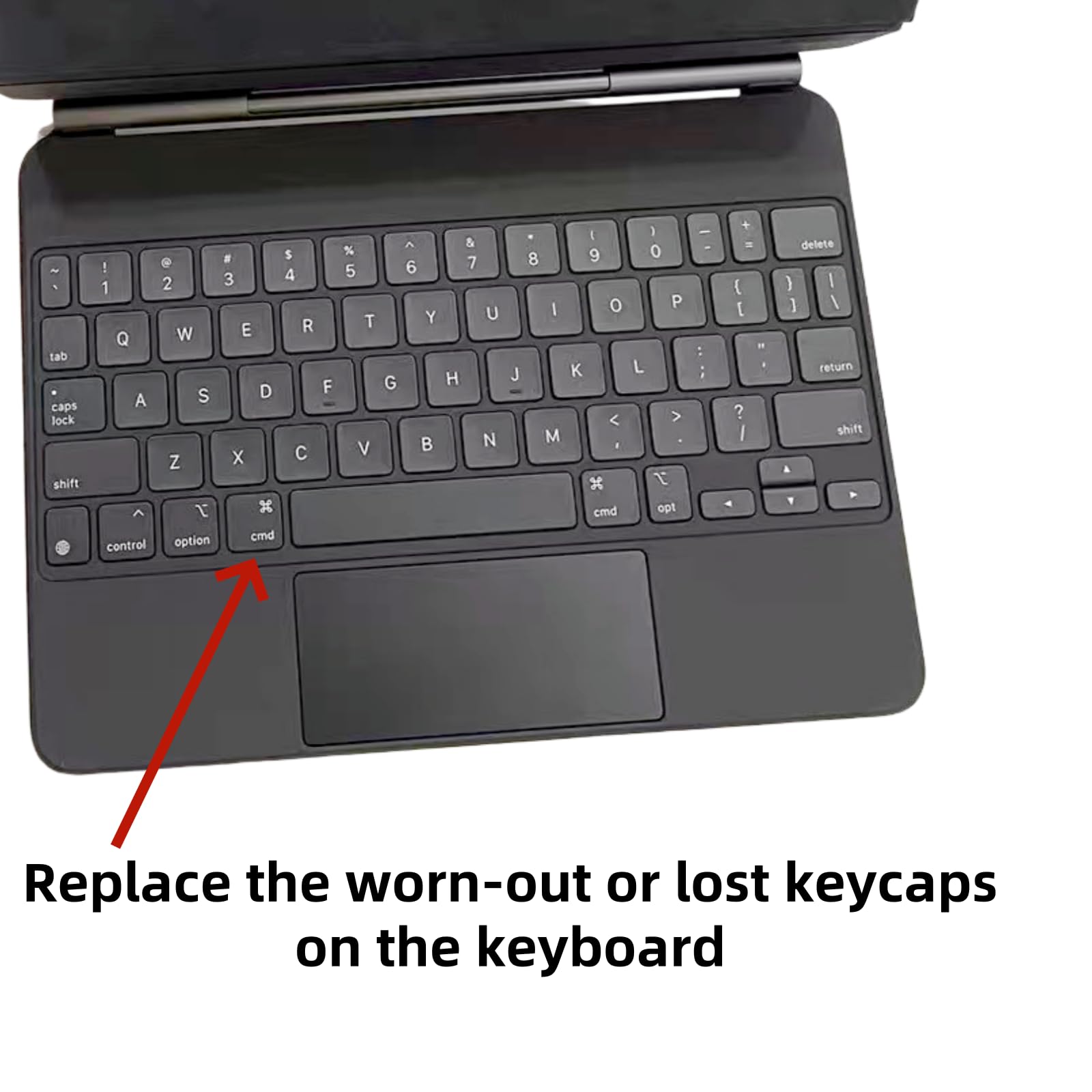 Amazon.co.jp: 交換用USキーボードキーフルセット(ヒンジなし)とiPad