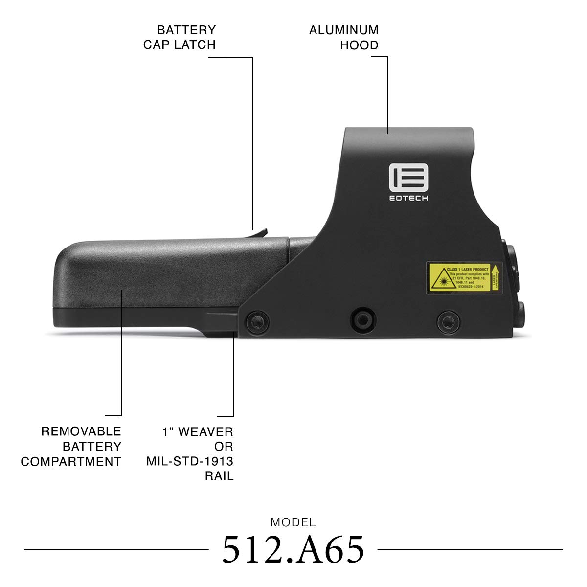 Amazon | EOTech 512.A65 [並行輸入品] | EOTech | 磁気・チタン