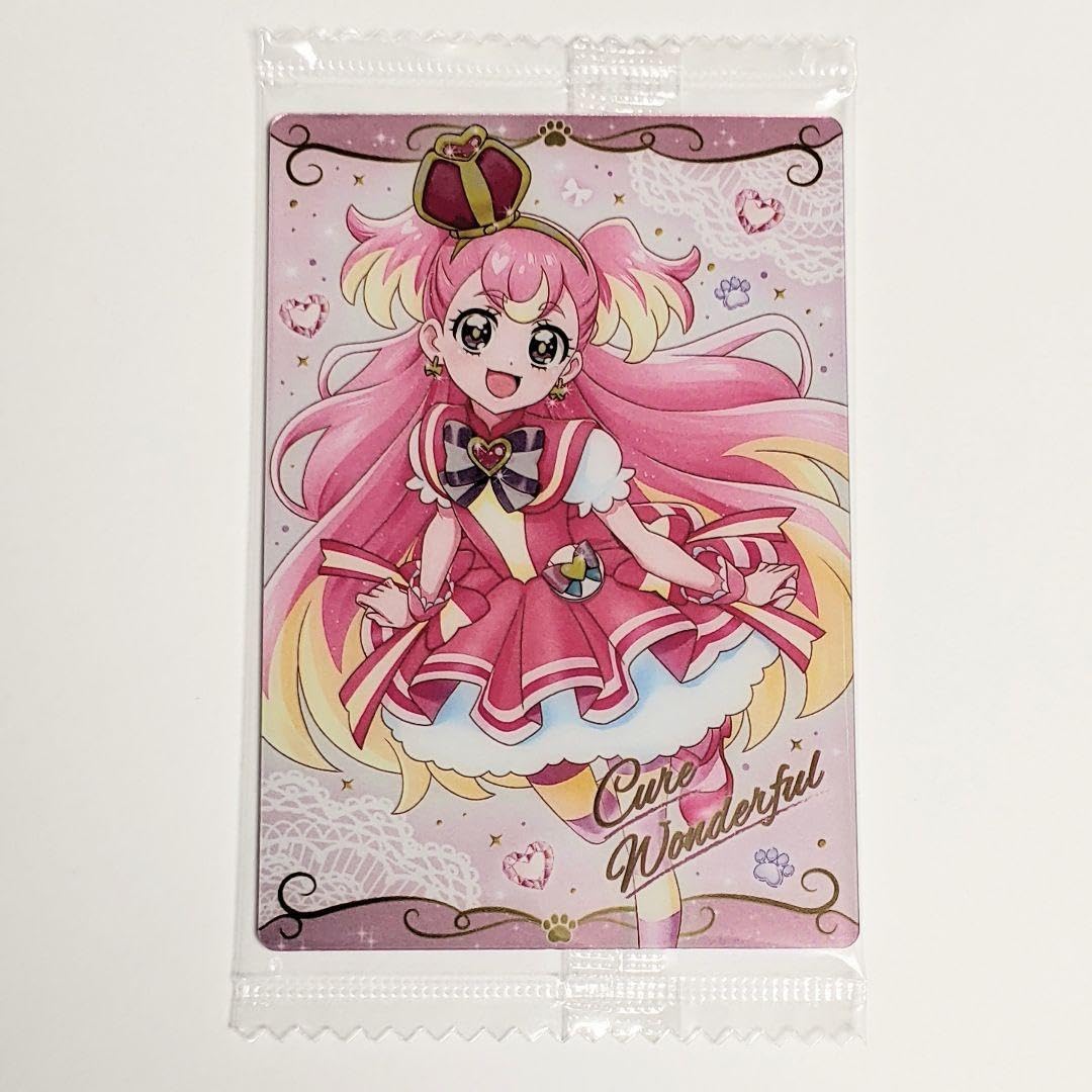 Amazon.co.jp: ②品 プリキュアカードウエハース9 SR キュアワンダフル