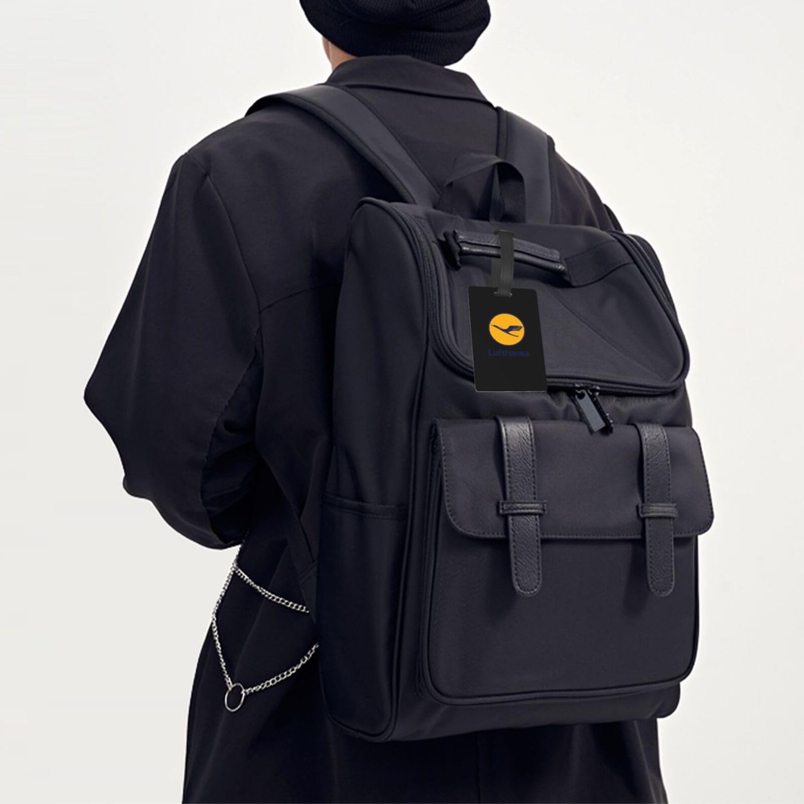 Amazon.co.jp: ルフトハンザ (1) 目印 名札 人気 おしゃれ 搭乗の荷札