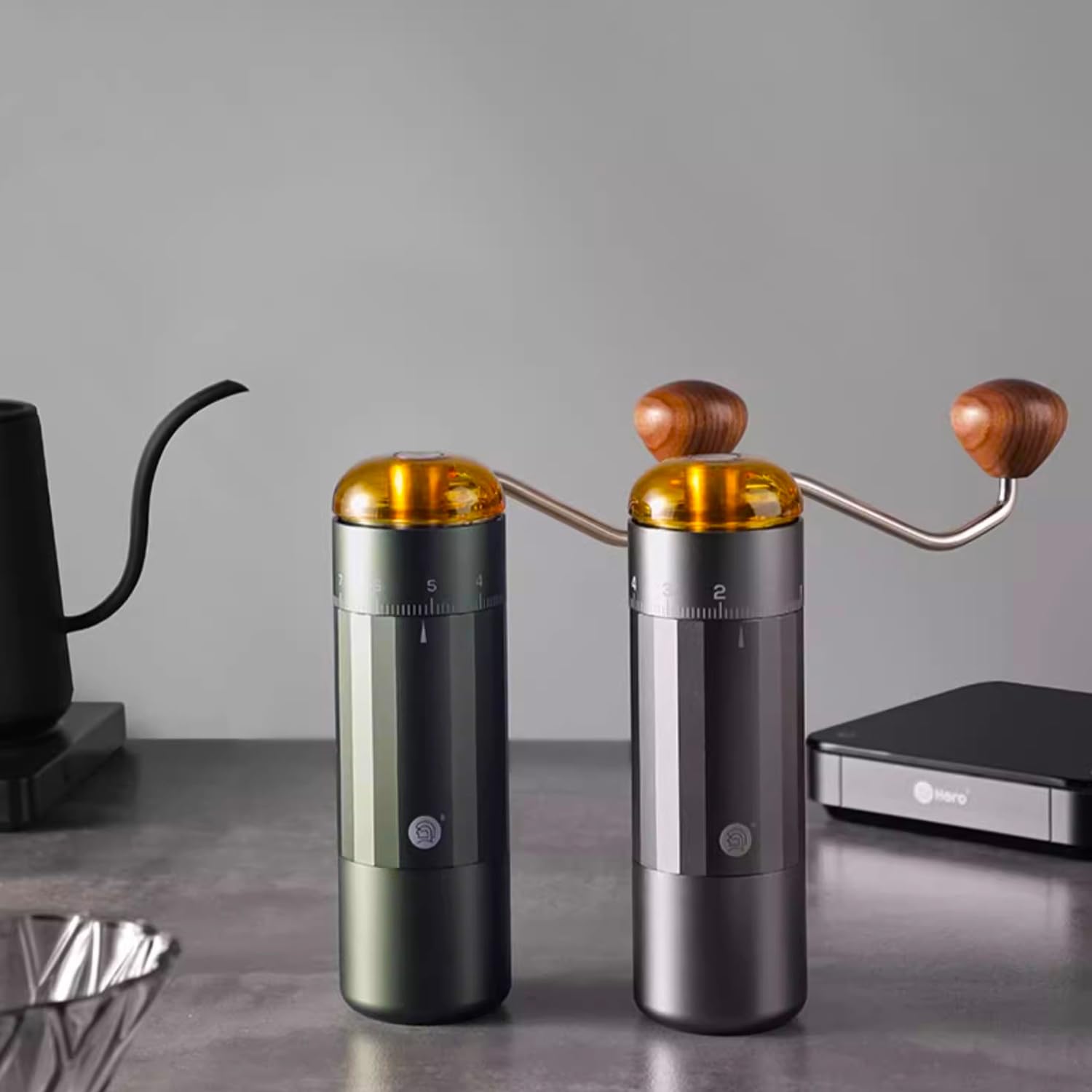 Amazon.com: zeroHero Z5 Manual Coffee Grinder Capacity 25g with 7