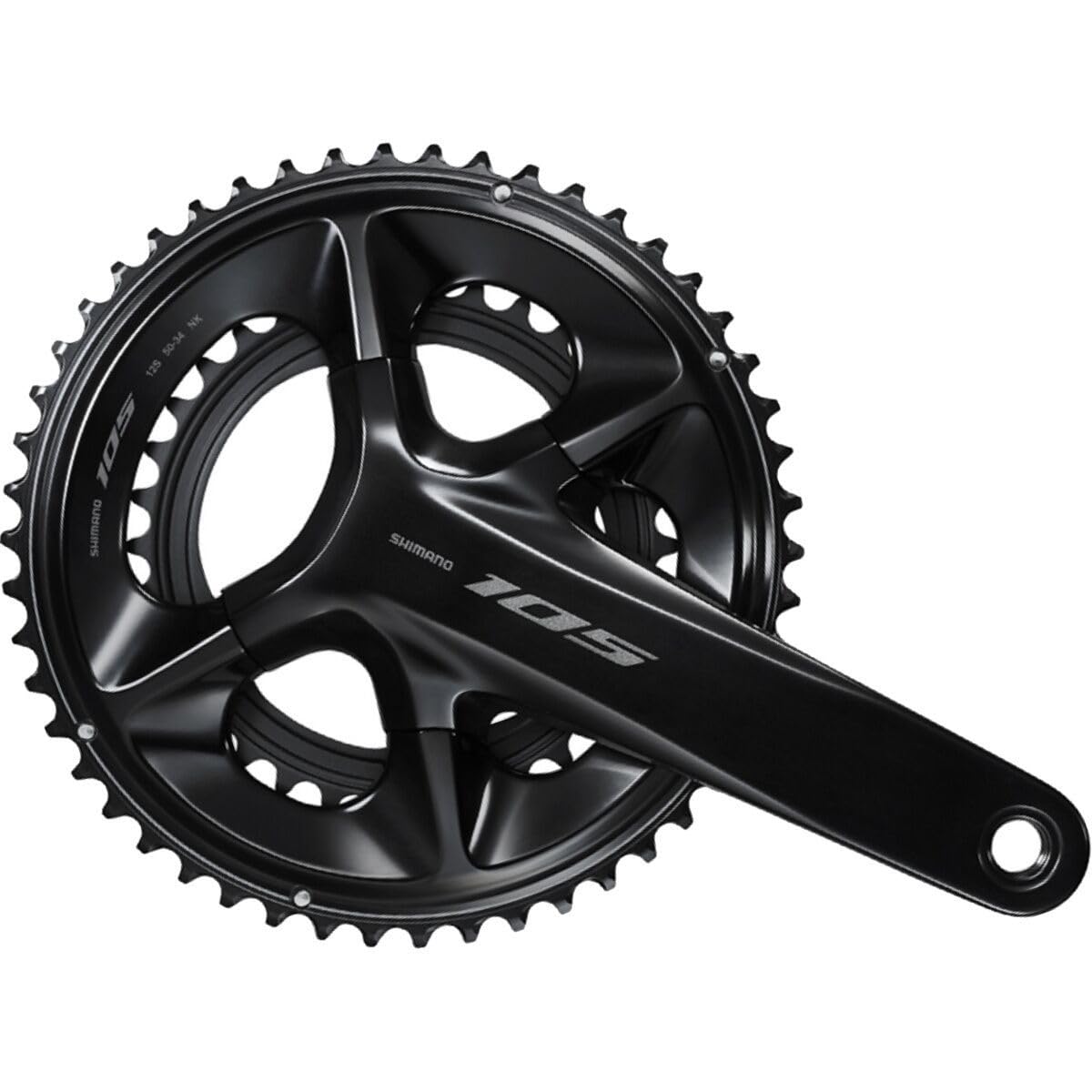 Amazon.com : SHIMANO 105 FC-R7100 Crankset - 175mm, 12-Speed, 52
