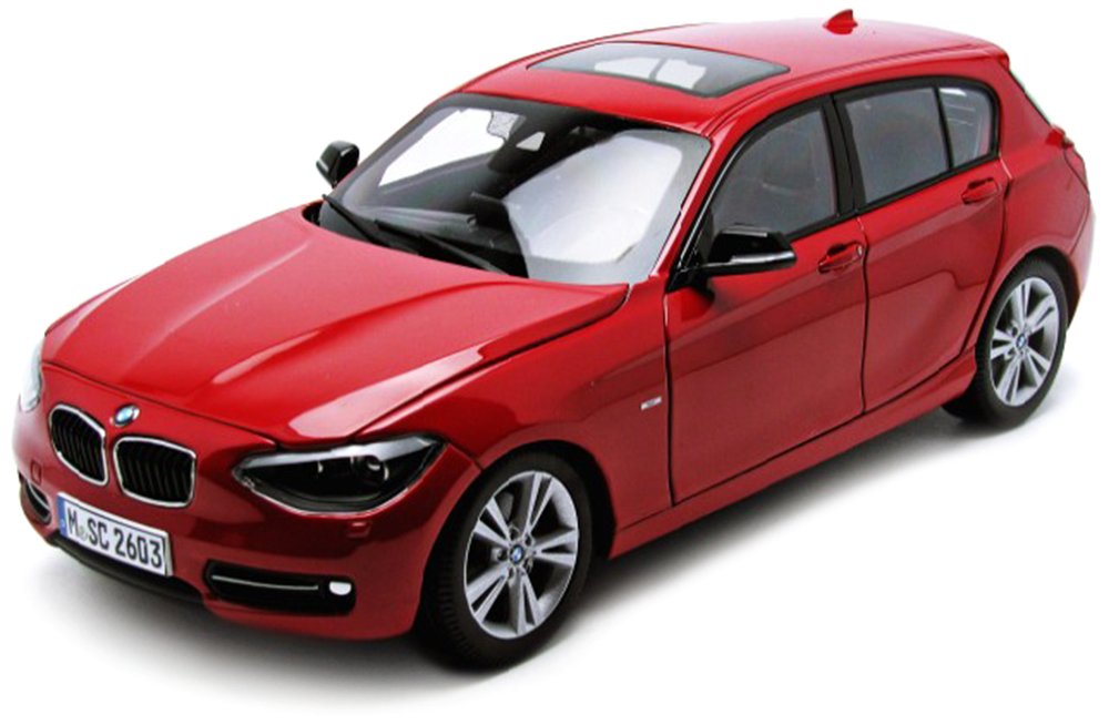 Amazon.com: JADI Paragon BMW F20 1 Series Red 1/18 Diecast Car