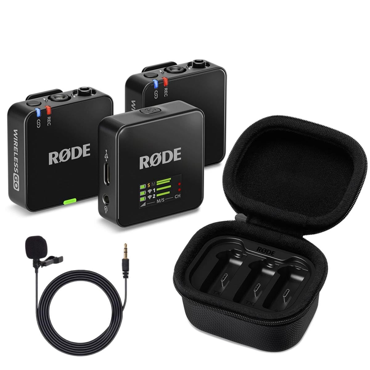 Amazon.com: Rode Wireless GO GEN 3 Compact Microphone System with