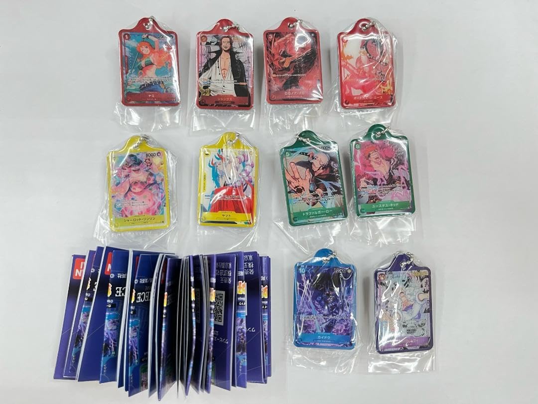 Amazon.co.jp: ONE PIECE カードゲーム メタルチャーム 全10種セット