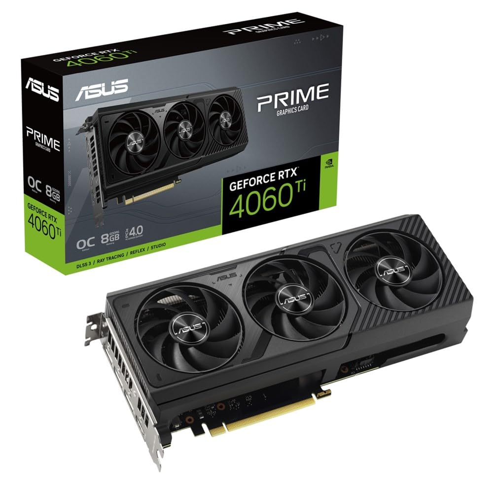 Amazon | ASUS Prime GeForce RTX 4060 Ti OC Edition 8GB GDDR6 PRIME