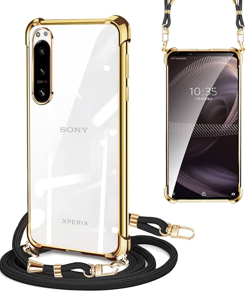 Amazon.co.jp: PAILAIMEN Sony 5 III 対応 ケース クリア ショルダー