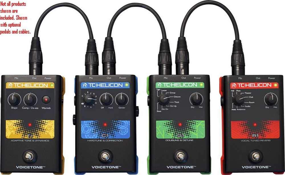 Amazon.com: TC Helicon VoiceTone D1 Doubling Detune Pedal