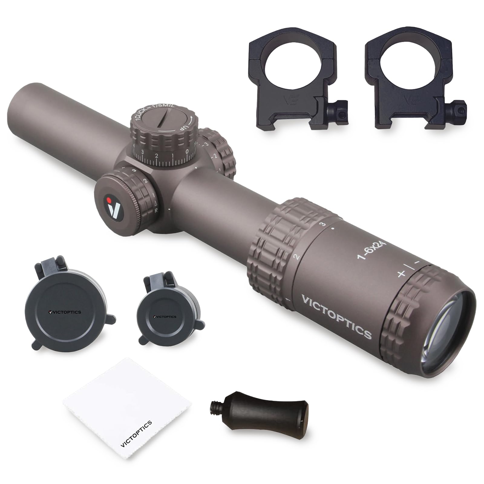 Amazon.co.jp: Vector Optics Victoptics S6 1-6x24 LPVO Rifle Scope
