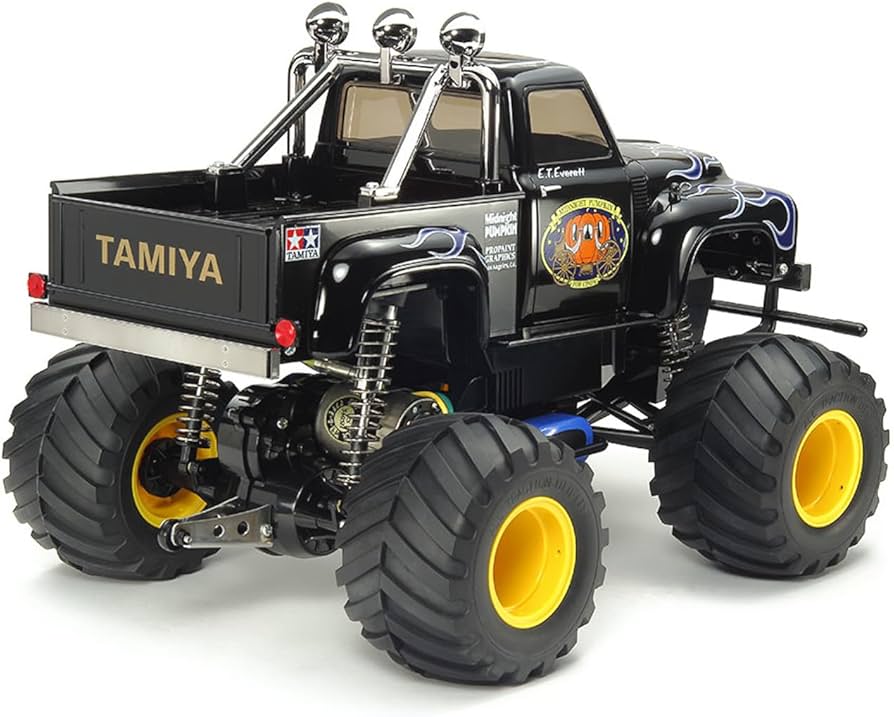 Amazon.com: Tamiya TAM58547 The Midnight Pumpkin, Black Edition 1