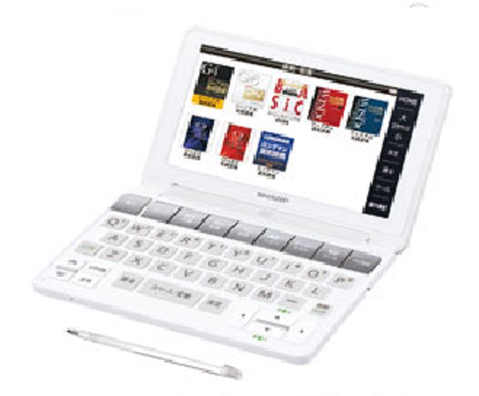 Amazon | SHARP 電子辞書 PW-HC4（ホワイト系）Brain | シャープ(SHARP