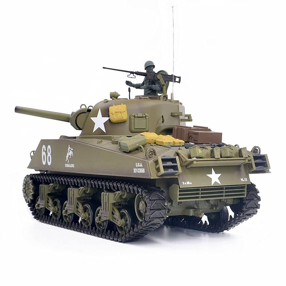 Amazon.co.jp: 最新7.0 ver 戦車 ラジコン米陸軍シャーマンM4A3中戦車