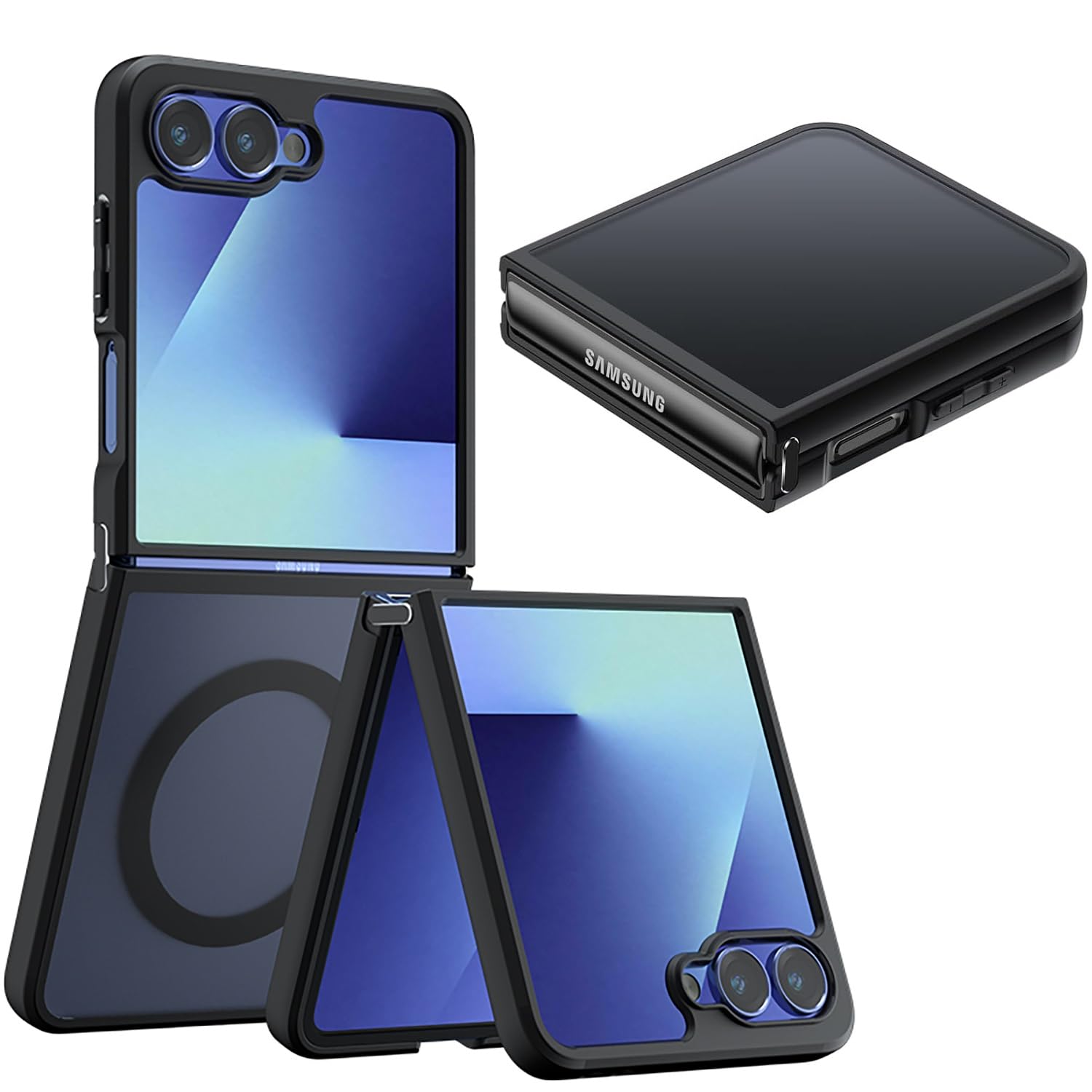 Amazon.co.jp: Galaxy Z Flip7 ケース Magsafe対応 ワイヤレス充電