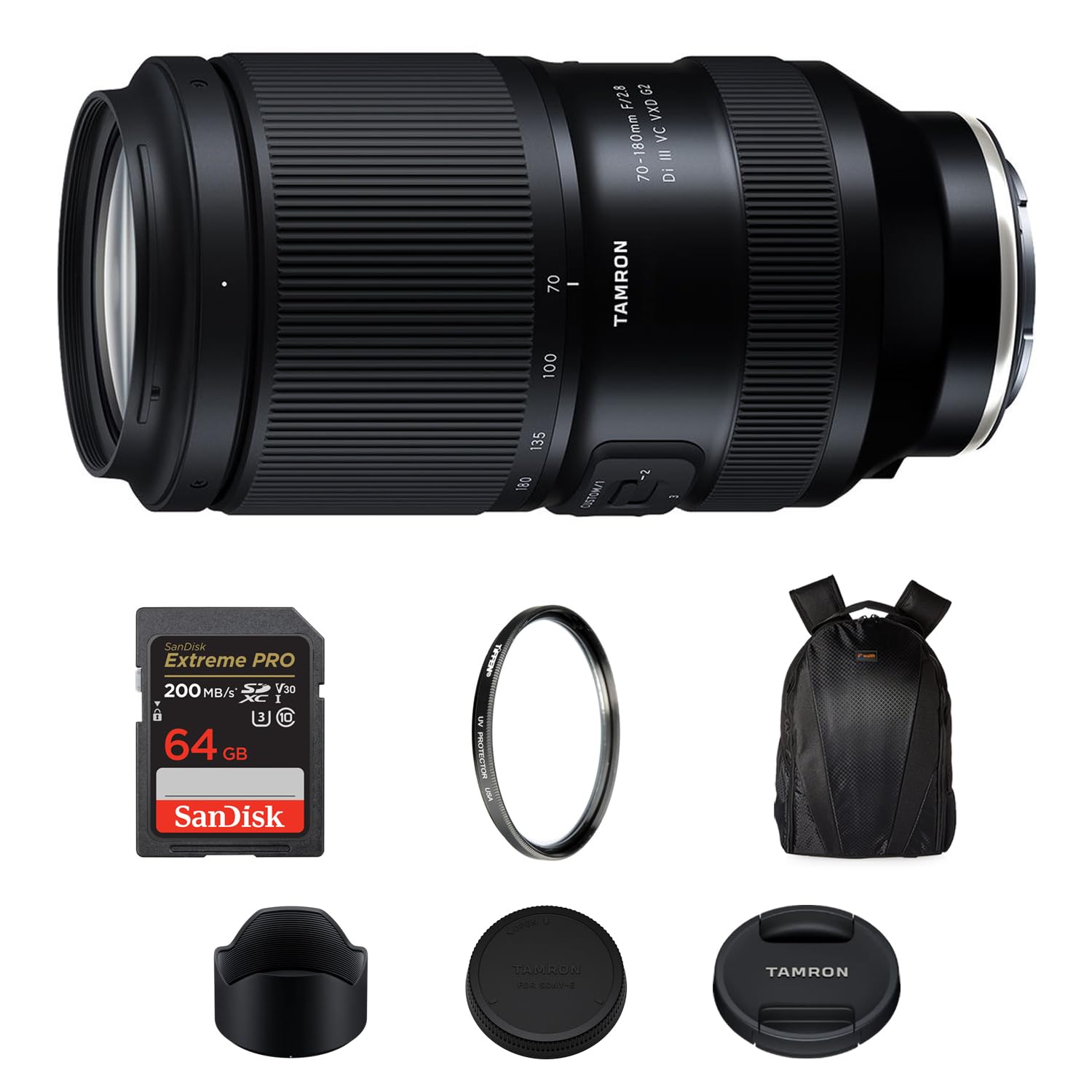 Amazon.com : Tamron 70-180mm f/2.8 Di III VC VXD G2 Lens (Sony E