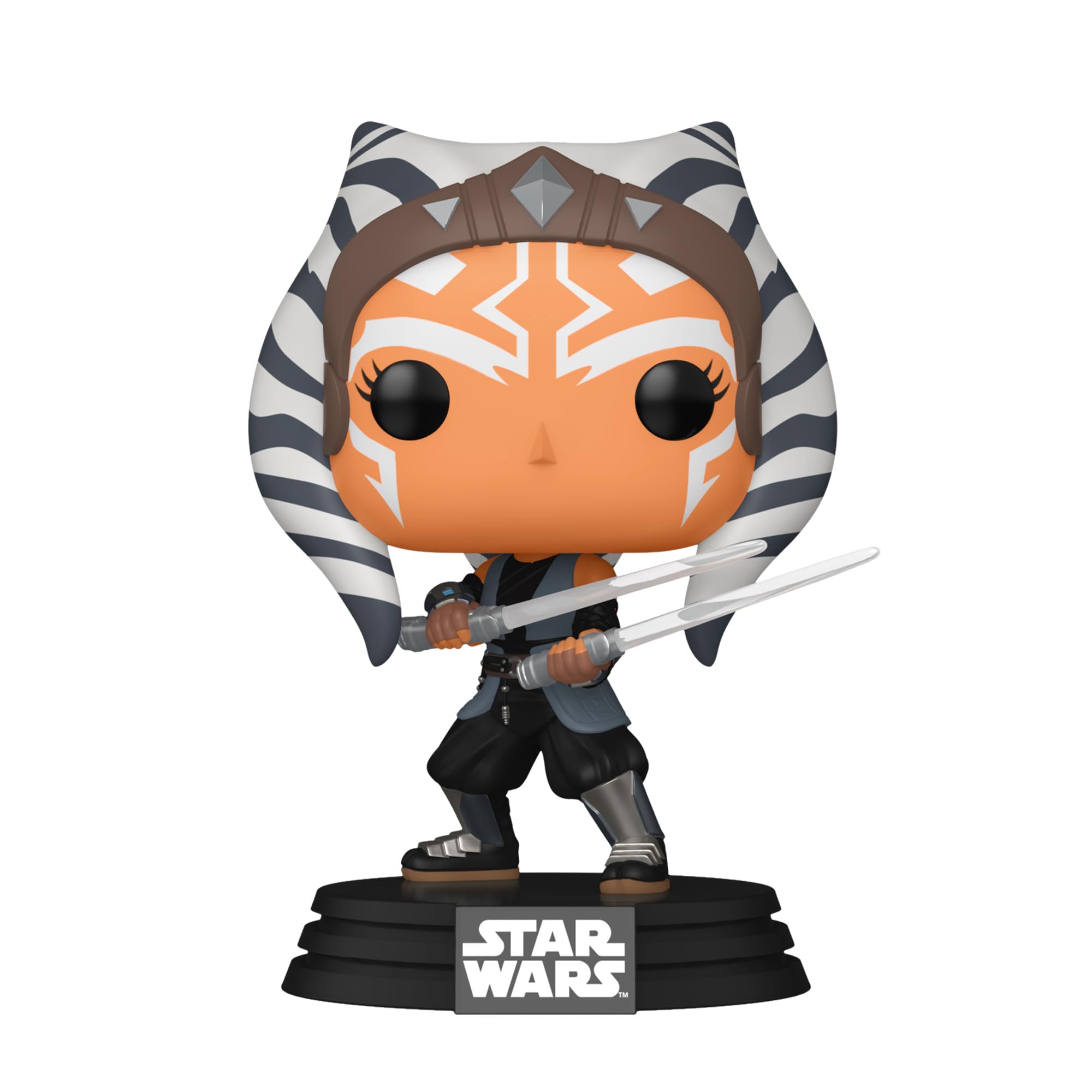 Amazon.com: Funko Pop! Star Wars: Ahsoka - Ahsoka w/Dual