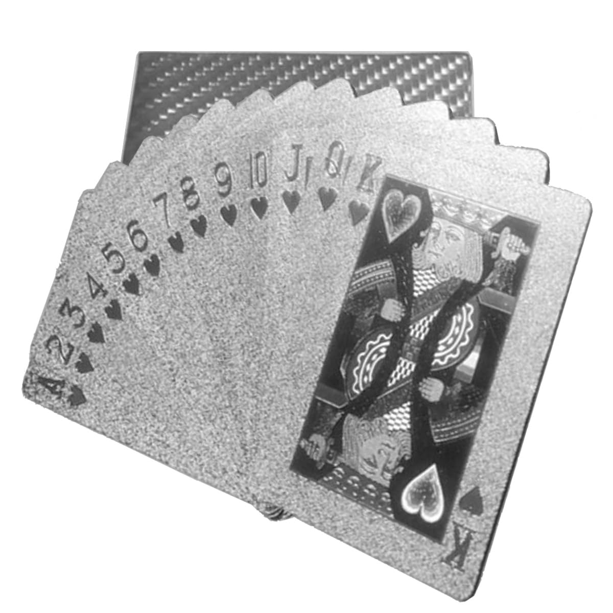 Amazon.co.jp: [カロカック]トランプ 銀のトランプ シルバー カード